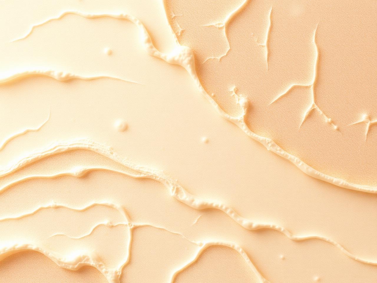 Abstract scientific study inspired by skin layers